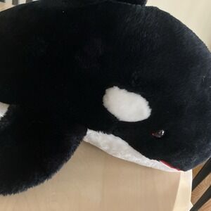 Sea World Whale 15" Shamu Black & White Marine Animal 1986
